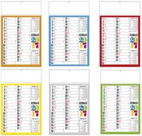 CALENDARIO DA MURO  